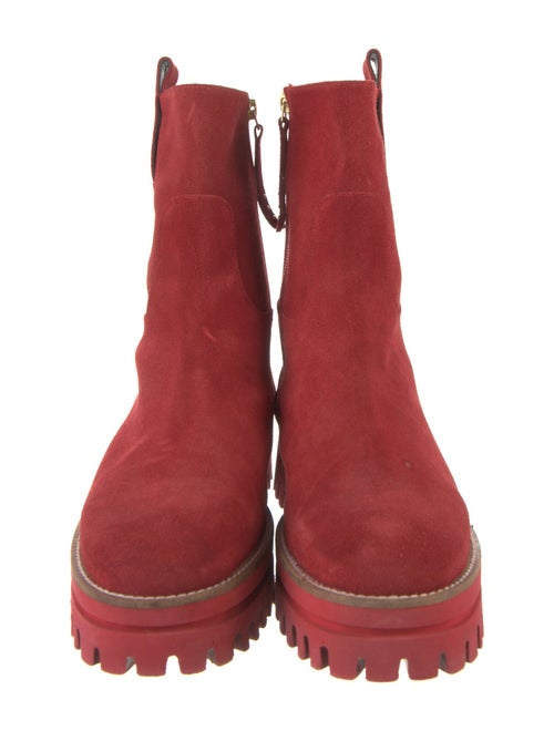 Paloma Barceló Suede Combat Boots