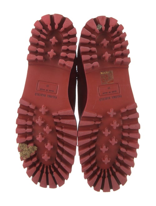 Paloma Barceló Suede Combat Boots