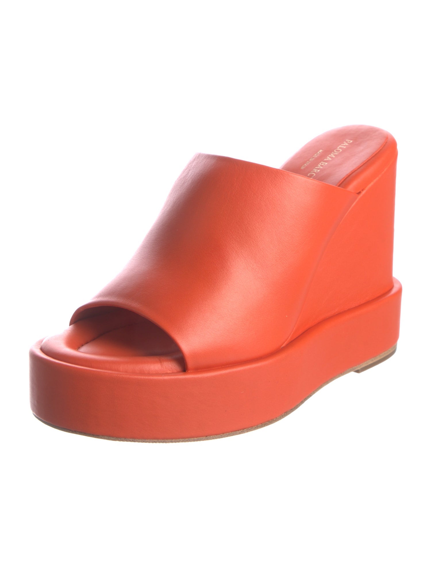 Paloma Barceló Leather Slides