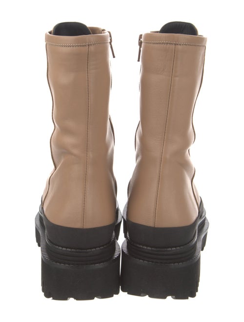 Paloma Barceló Leather Combat Boots