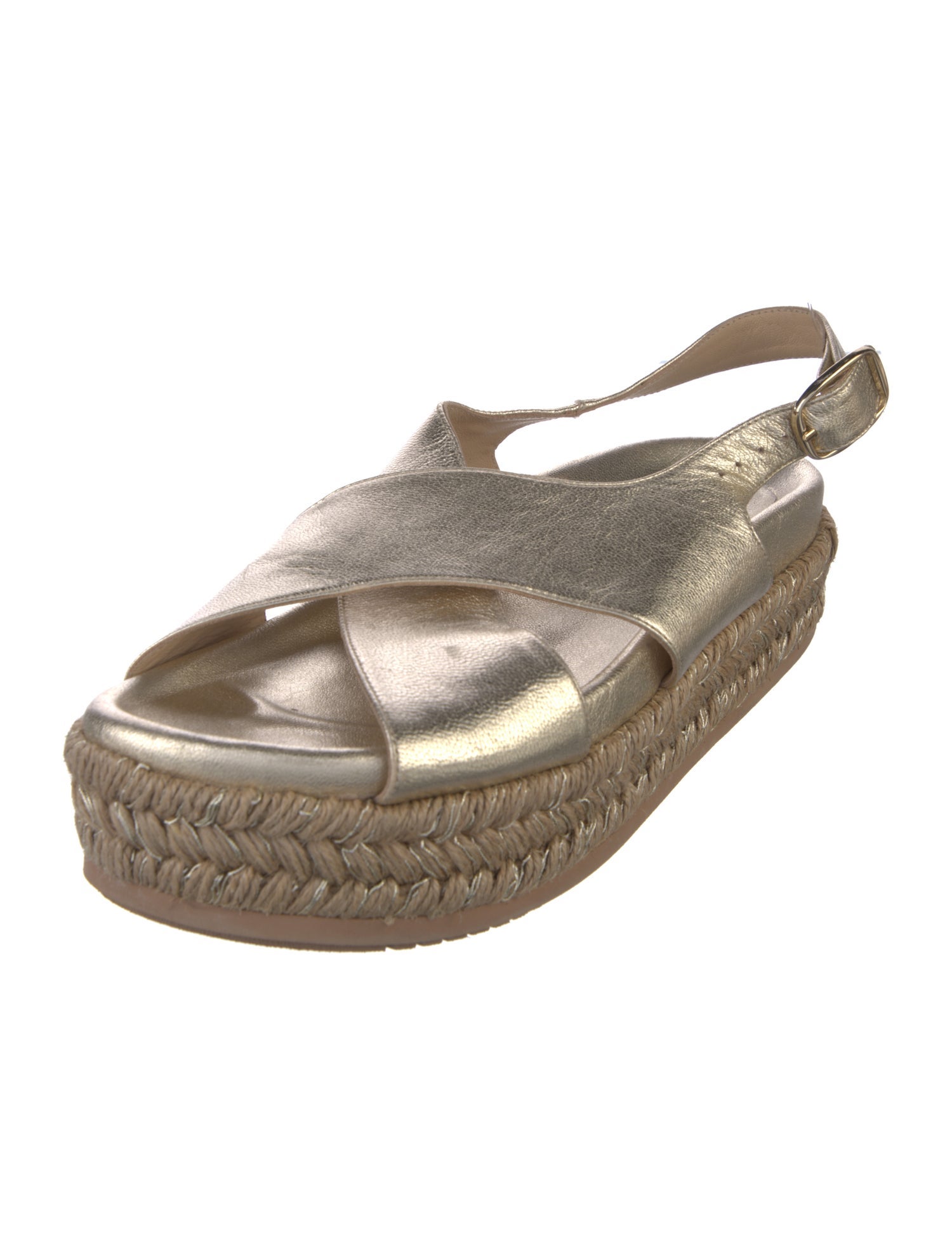 Paloma Barceló Leather Slingback Sandals