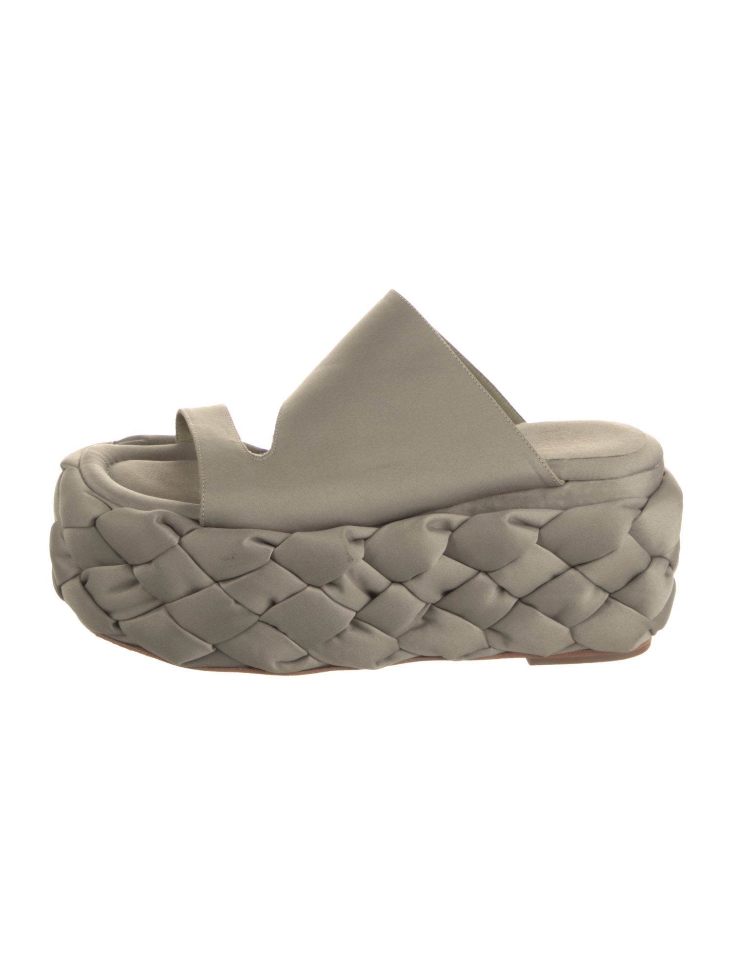 Paloma Barceló Satin Slides