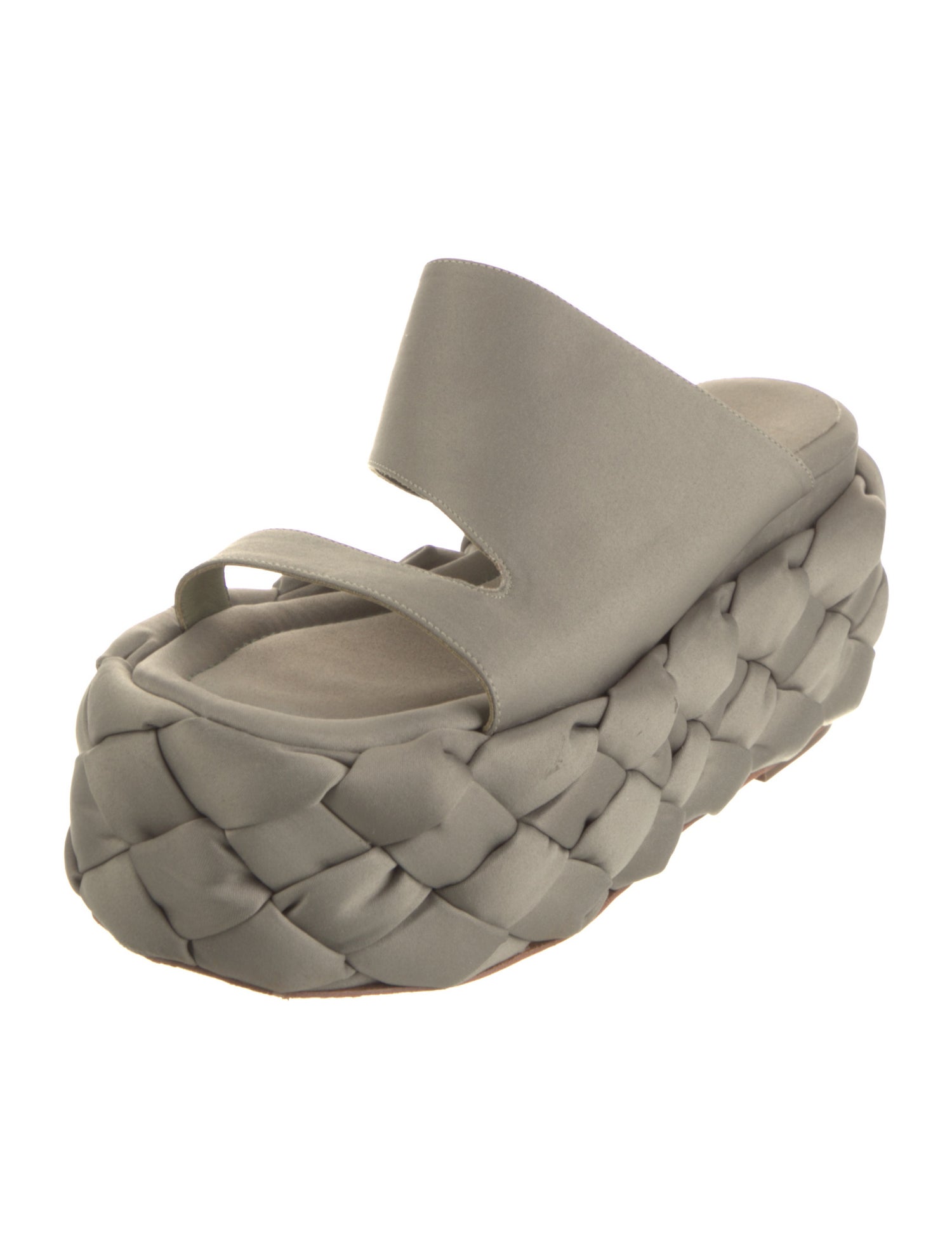 Paloma Barceló Satin Slides