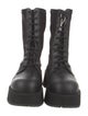 Paloma Barceló Leather Combat Boots