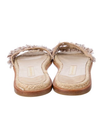 Paloma Barceló Leather Printed Espadrilles