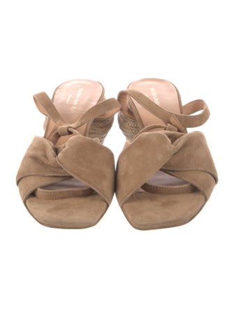 Paloma Barceló Suede Espadrilles