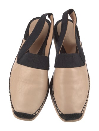Paloma Barceló Leather Slingback Flats