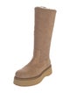 Paloma Barceló Suede Riding Boots