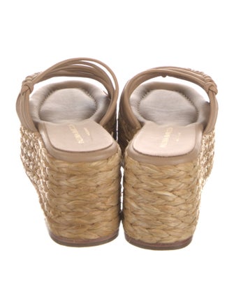 Paloma Barceló Leather Espadrilles