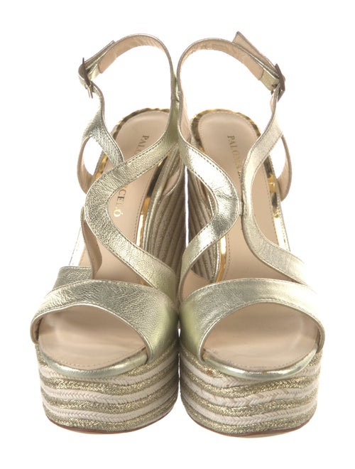 Paloma Barceló Leather Espadrilles