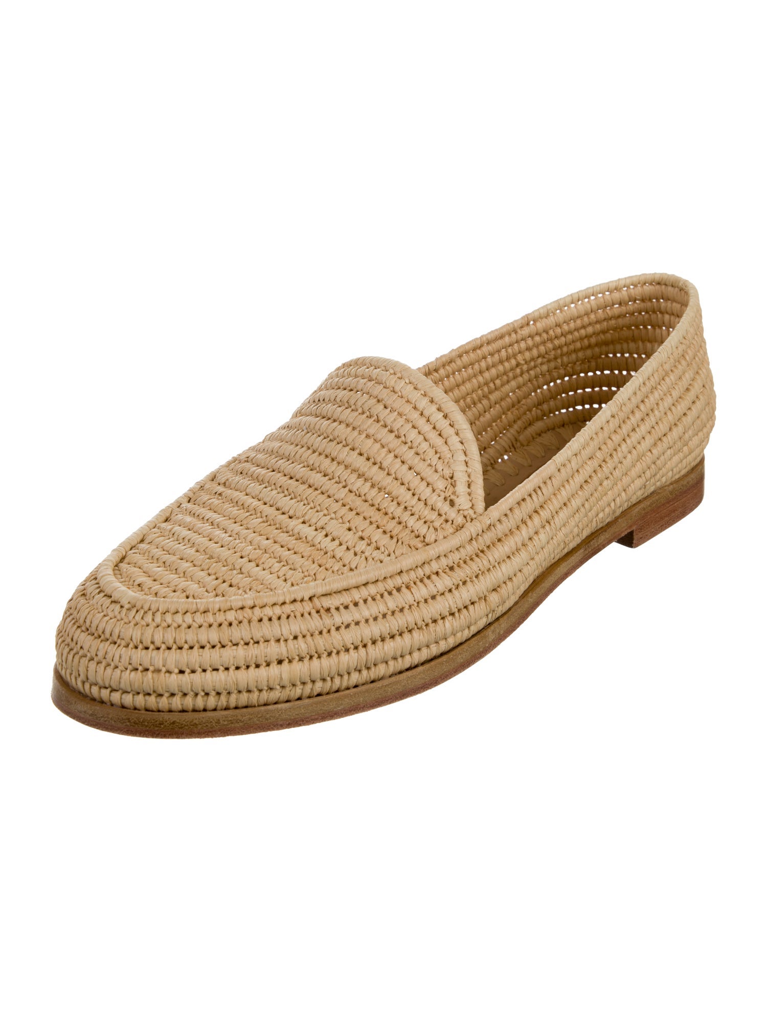 Paloma Barceló Raffia Espadrilles