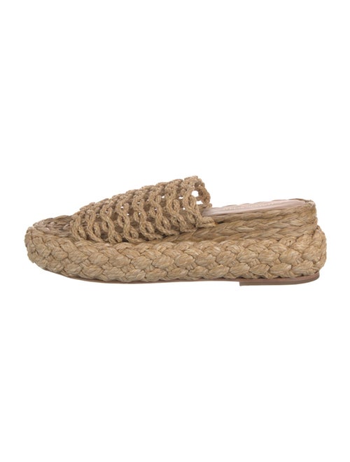 Paloma Barceló Straw Espadrilles