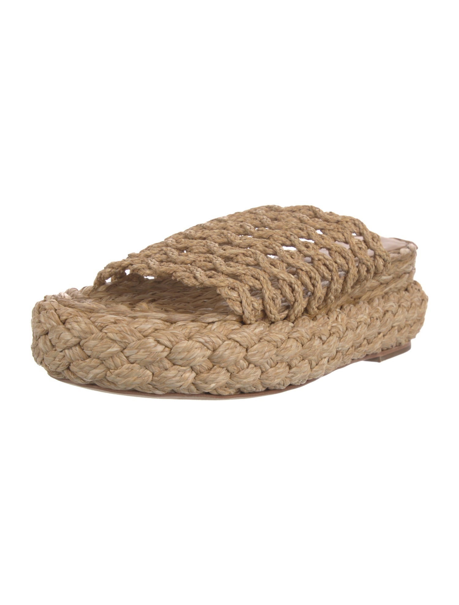 Paloma Barceló Straw Espadrilles
