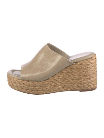 Paloma Barceló Leather Espadrilles