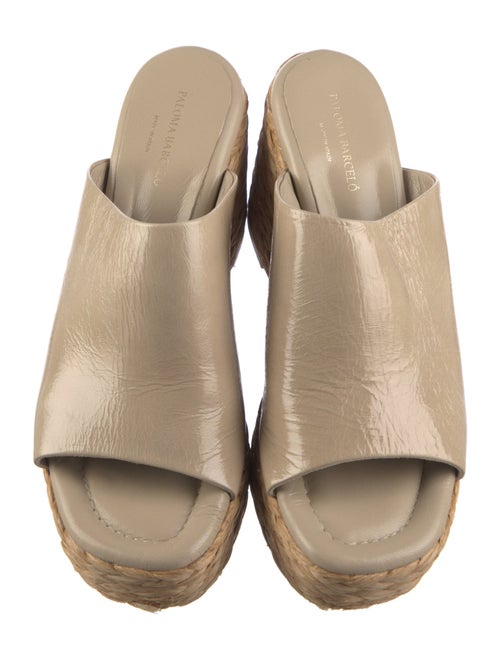 Paloma Barceló Leather Espadrilles