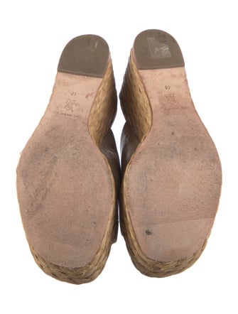 Paloma Barceló Leather Espadrilles