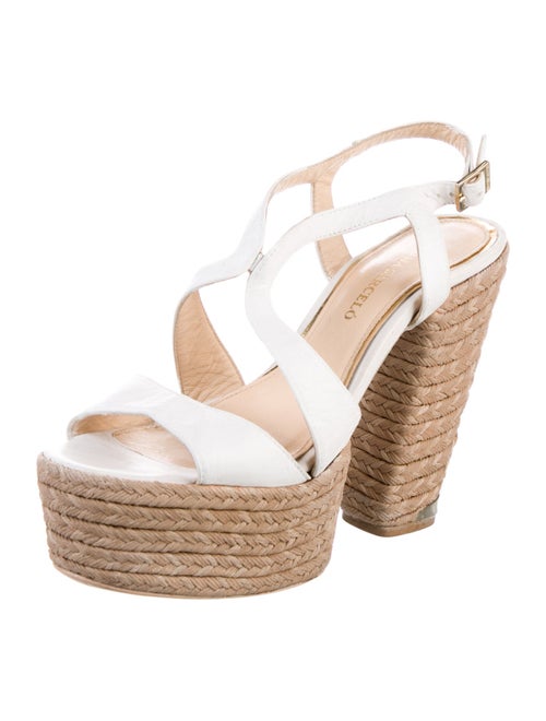 Paloma Barceló Leather Espadrilles