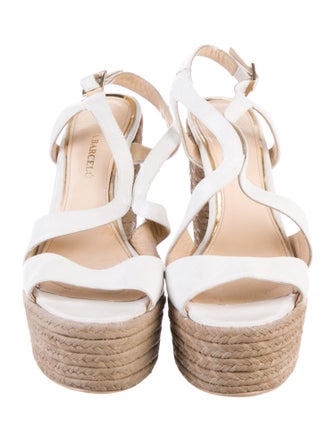 Paloma Barceló Leather Espadrilles