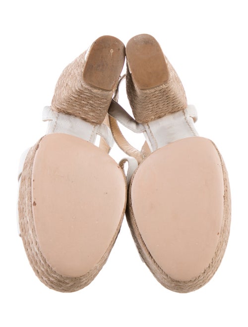 Paloma Barceló Leather Espadrilles