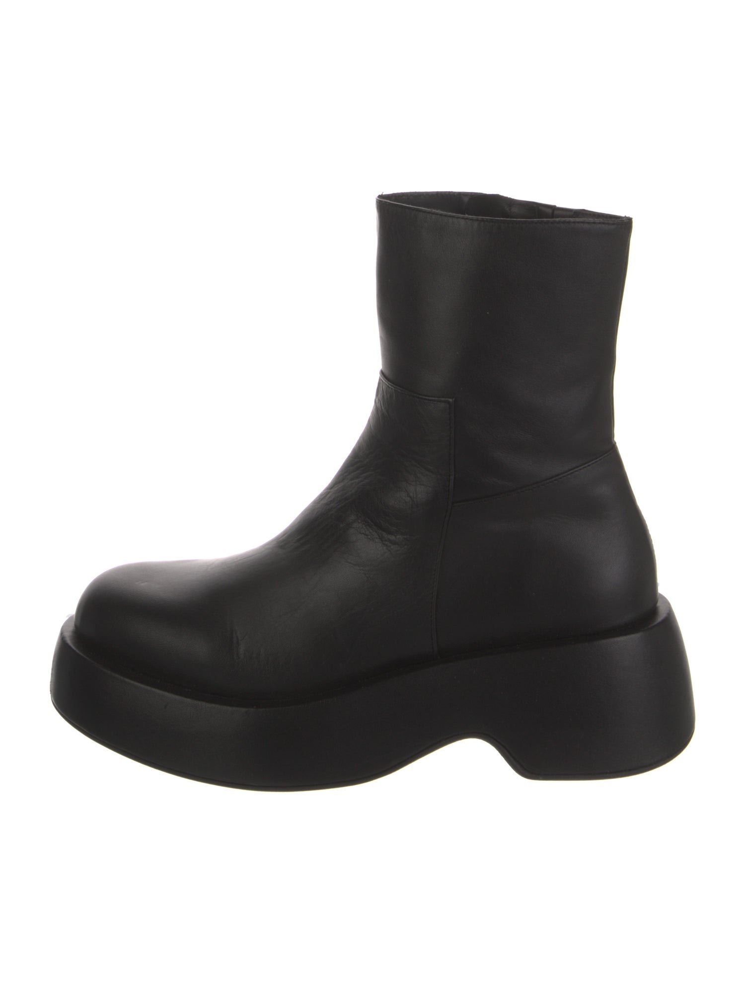 Paloma Barceló Leather Combat Boots