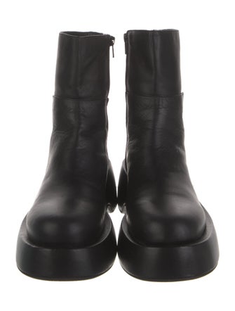 Paloma Barceló Leather Combat Boots