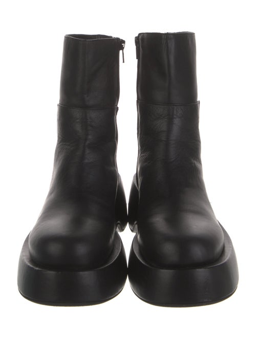 Paloma Barceló Leather Combat Boots