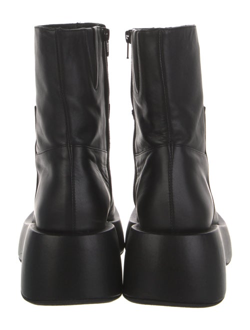 Paloma Barceló Leather Combat Boots