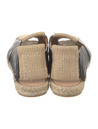 Paloma Barceló Leather Espadrilles