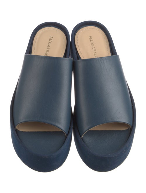 Paloma Barceló Leather Slides