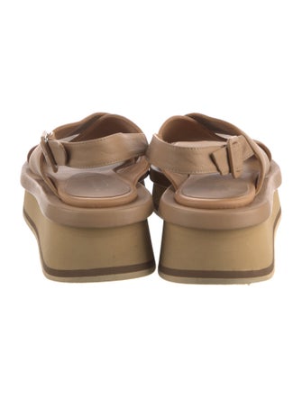 Paloma Barceló Leather Slingback Sandals