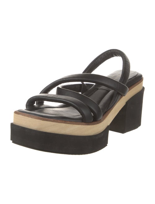 Paloma Barceló Leather Slingback Sandals