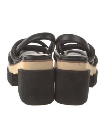 Paloma Barceló Leather Slingback Sandals