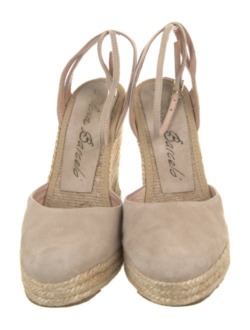 Paloma Barceló Suede Slingback Pumps