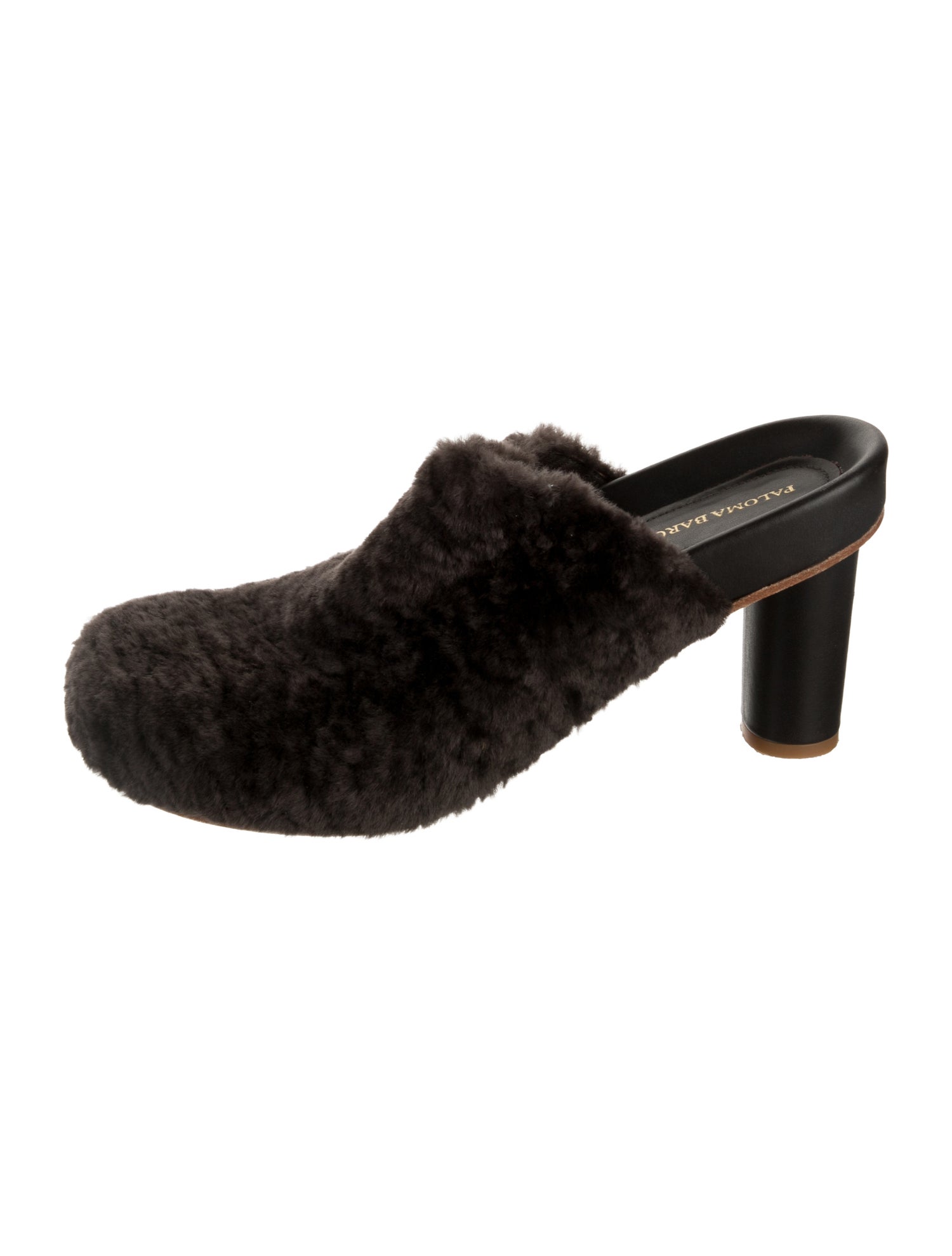 Paloma Barceló Fur Mules