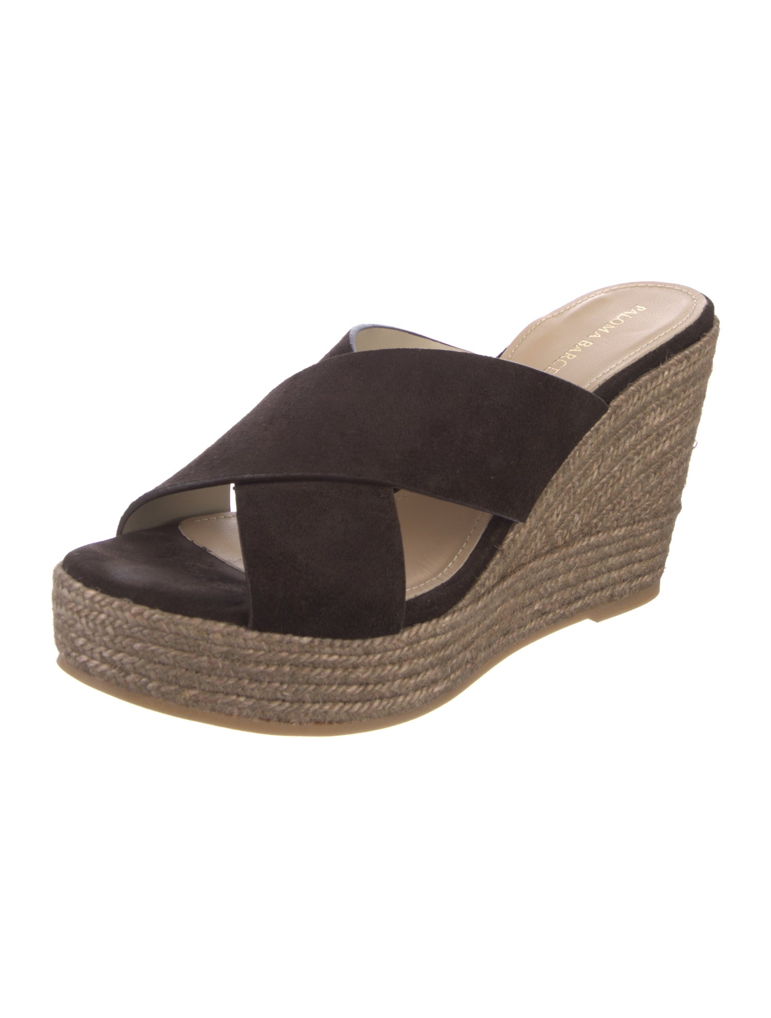 Paloma Barceló Suede Espadrilles