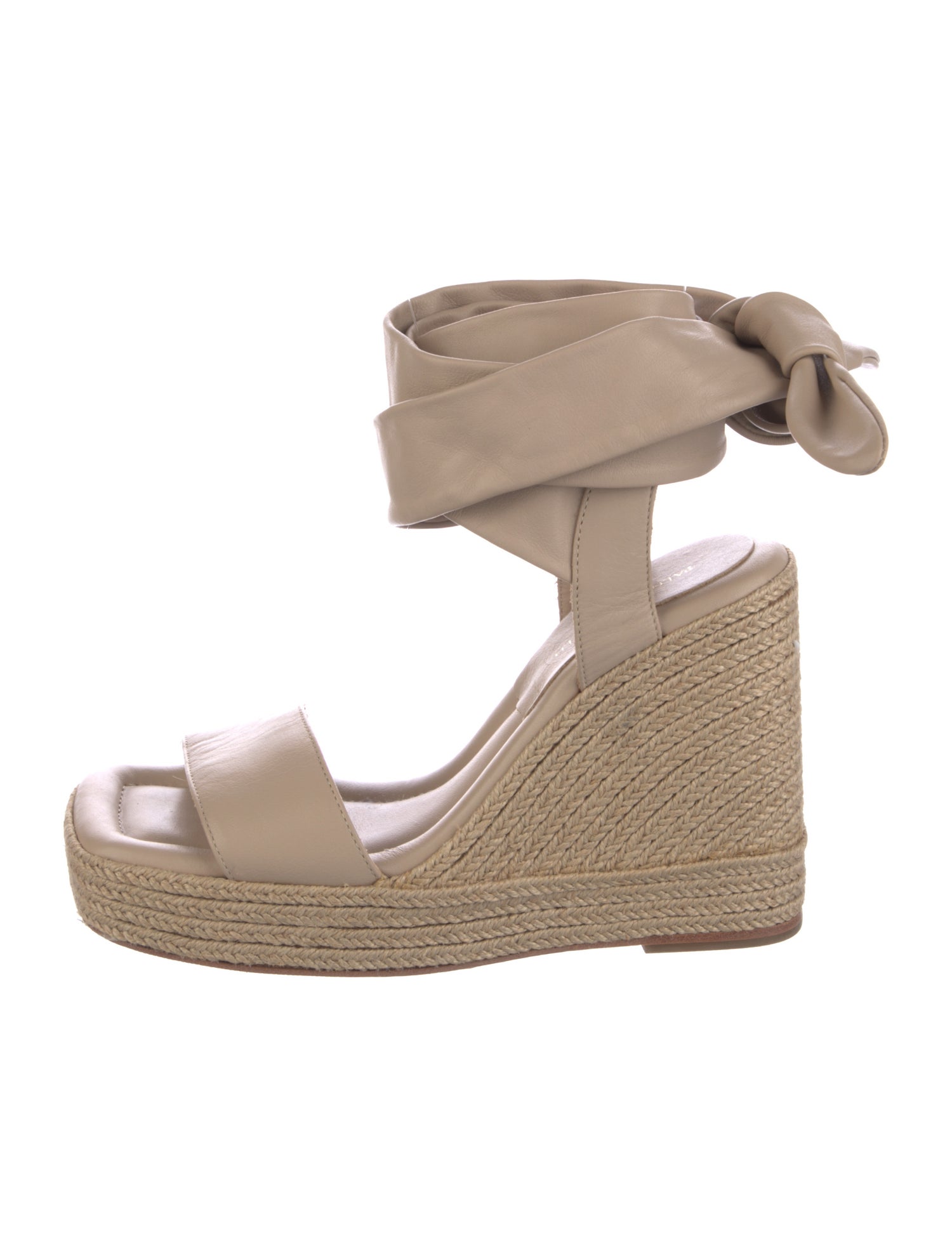 Paloma Barceló Leather Espadrilles