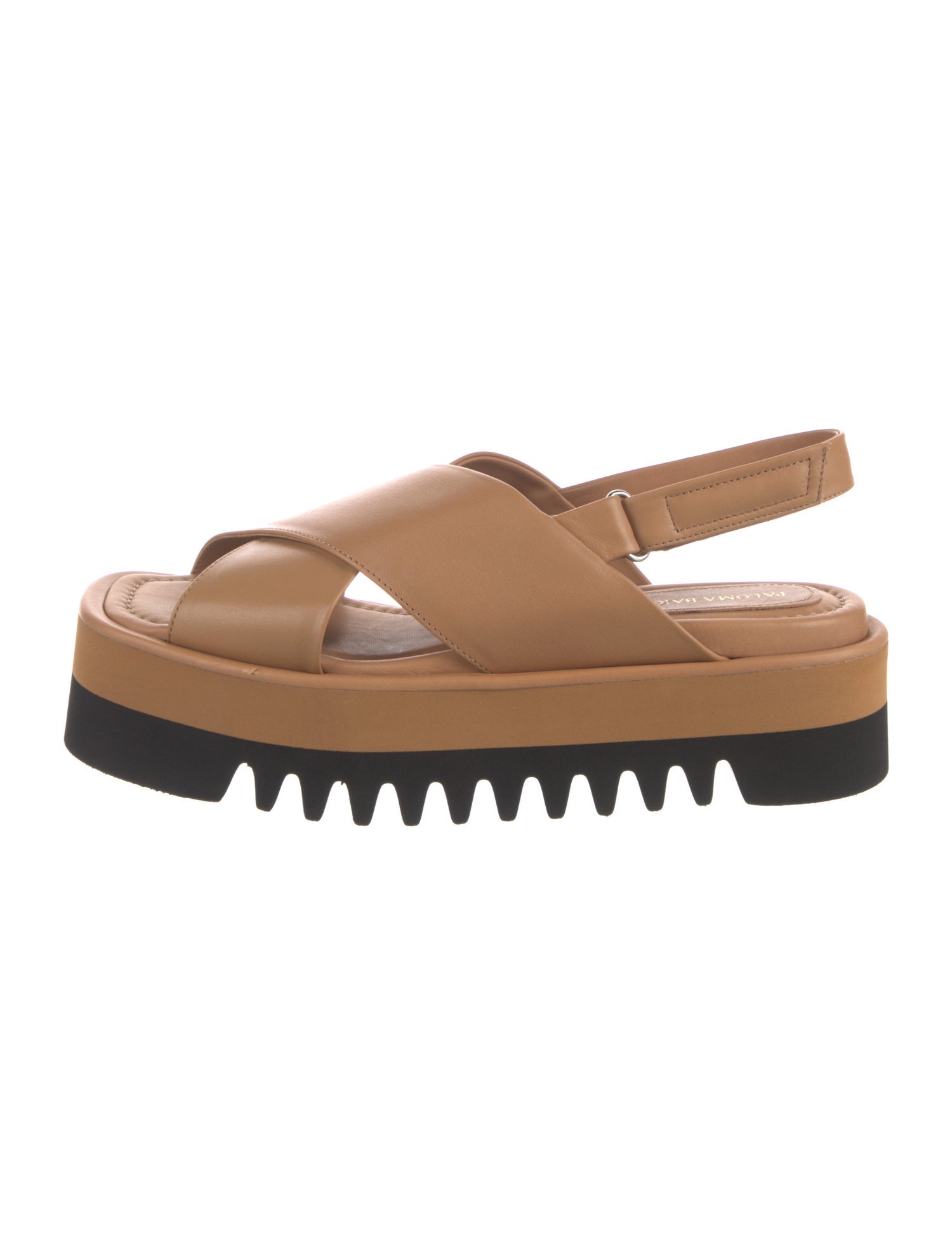 Paloma Barceló Leather Slingback Sandals