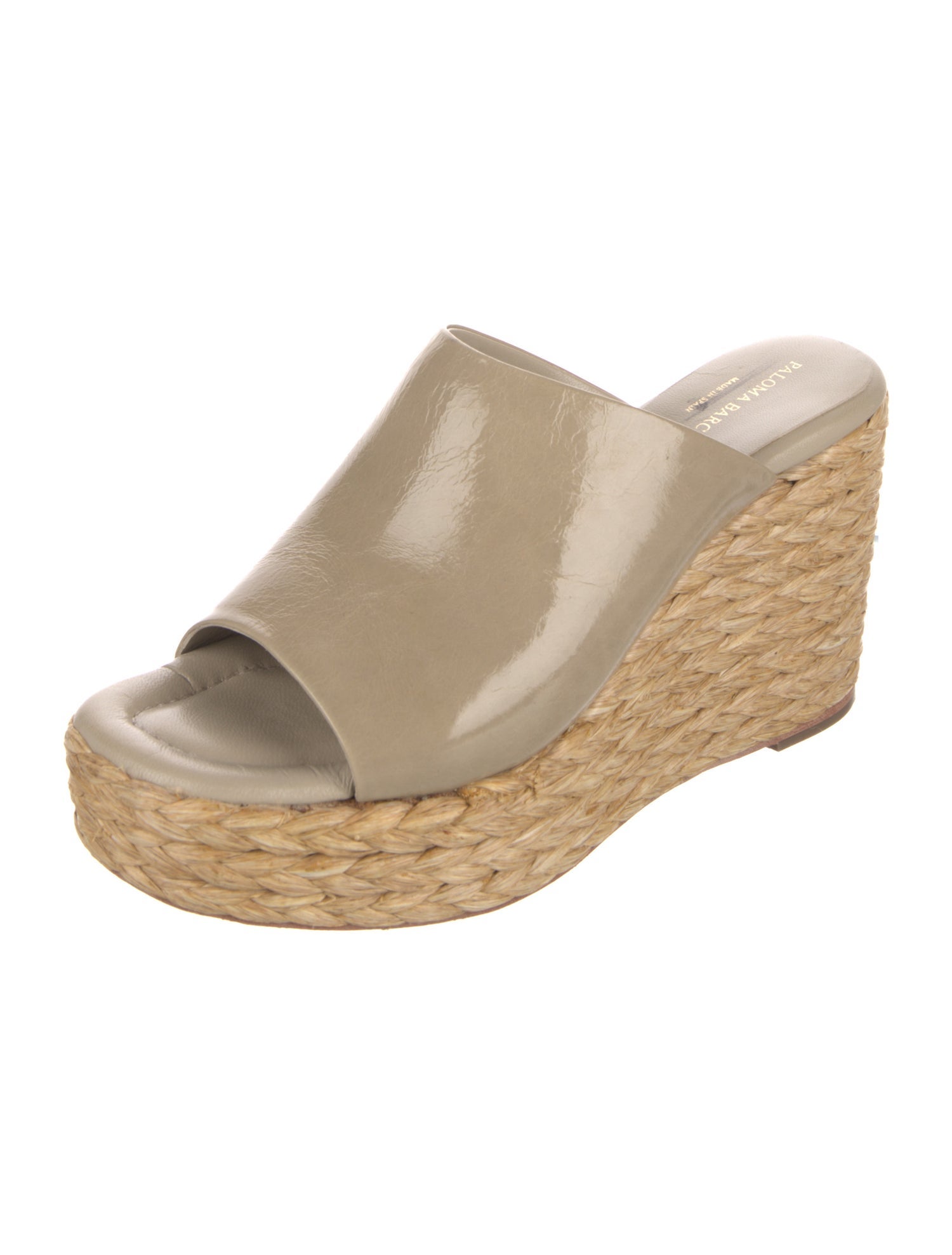 Paloma Barceló Leather Espadrilles