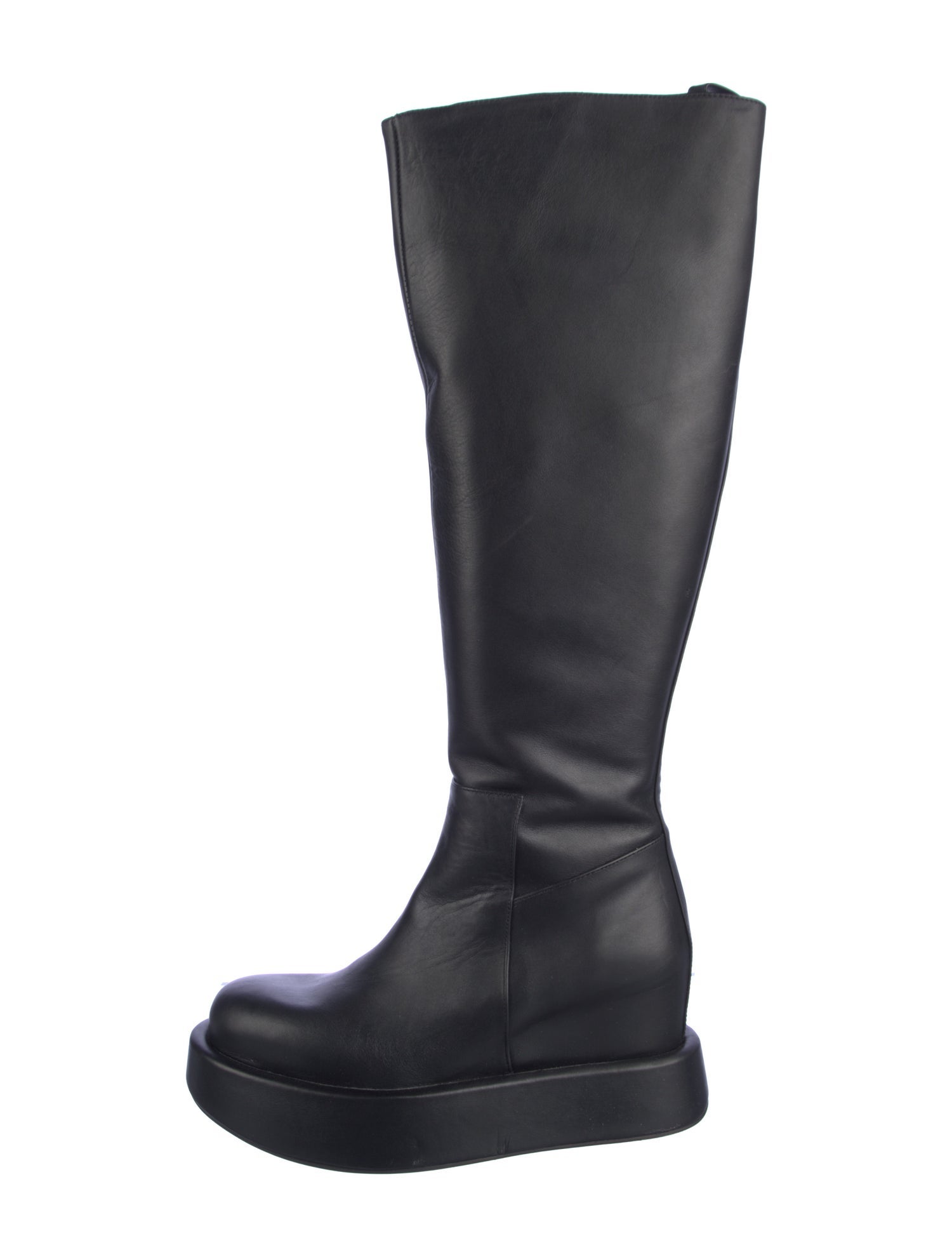 Paloma Barceló Leather Rain Boots