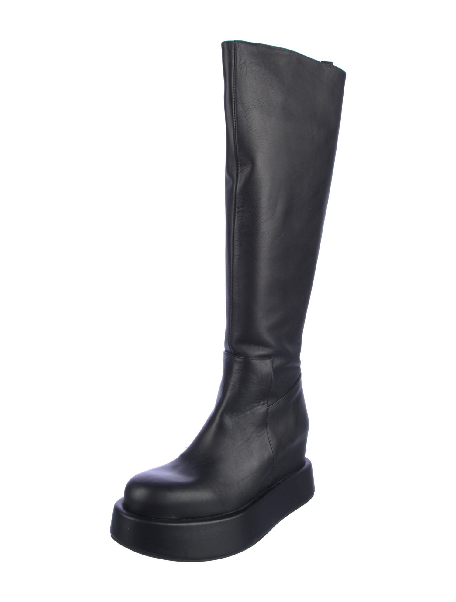 Paloma Barceló Leather Rain Boots