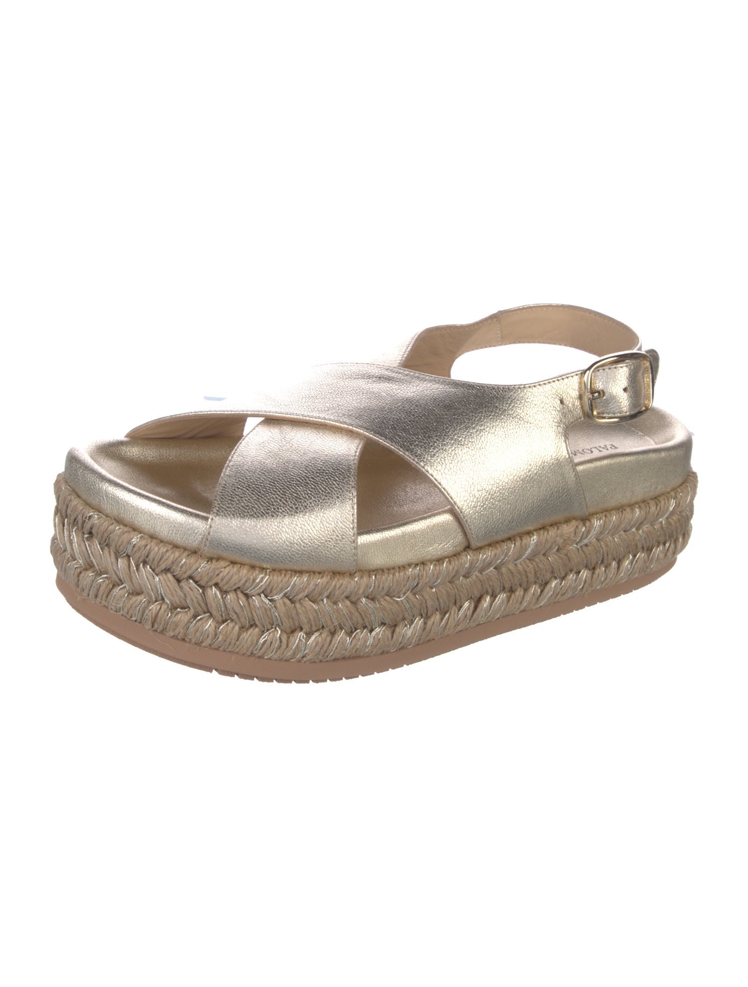 Paloma Barceló Leather Espadrilles