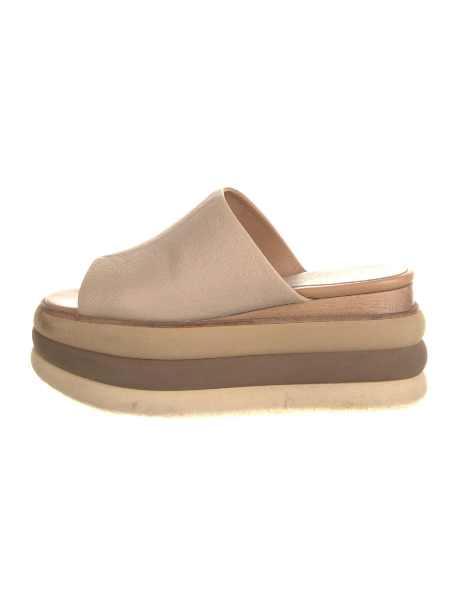 Paloma Barceló Leather Slides