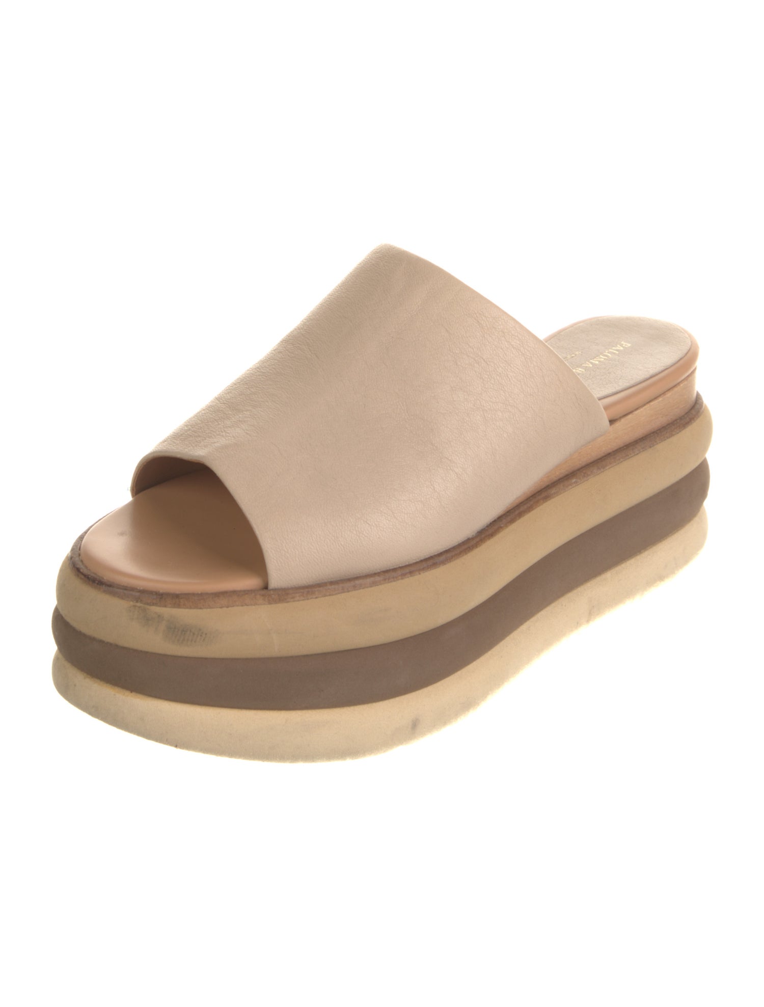 Paloma Barceló Leather Slides