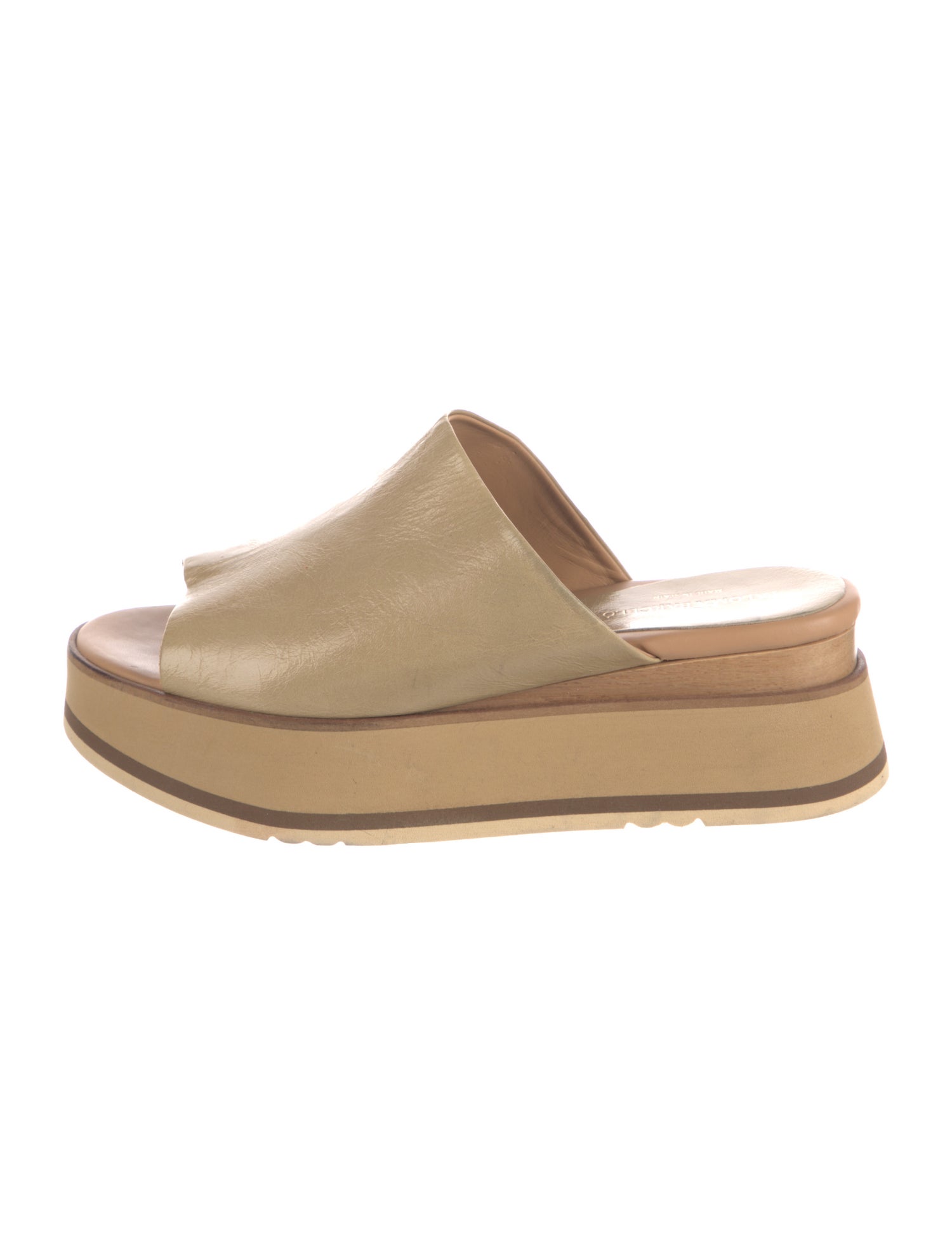 Paloma Barceló Leather Slides