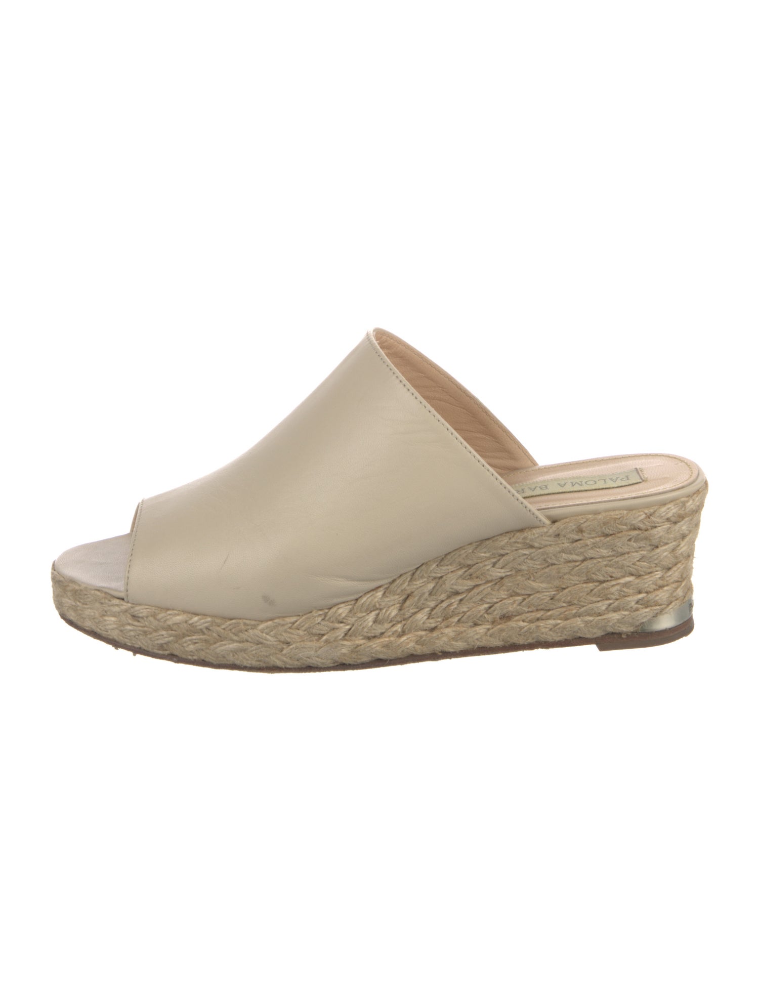 Paloma Barceló Leather Espadrilles