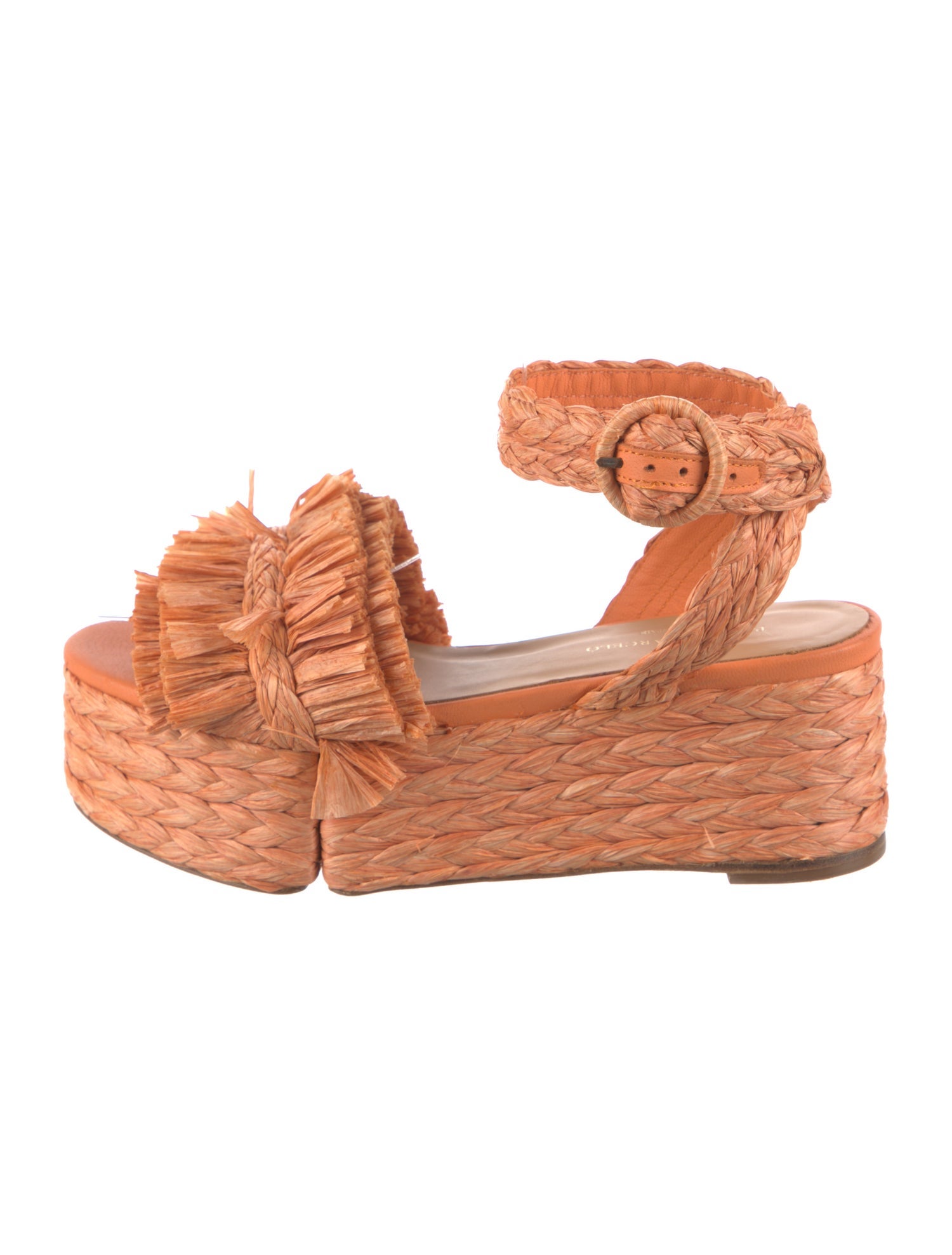 Paloma Barceló Raffia Espadrilles