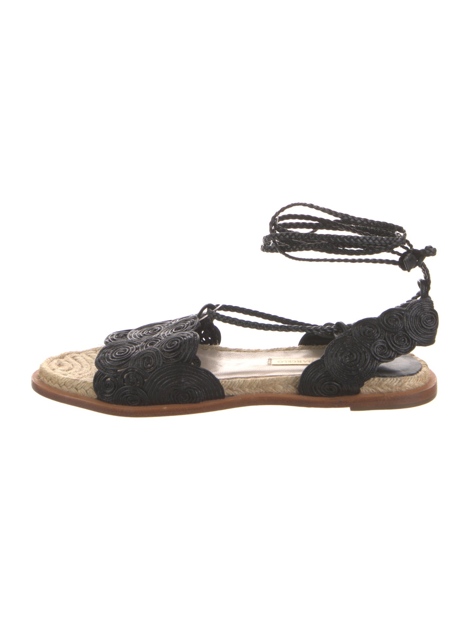 Paloma Barceló Leather Espadrilles