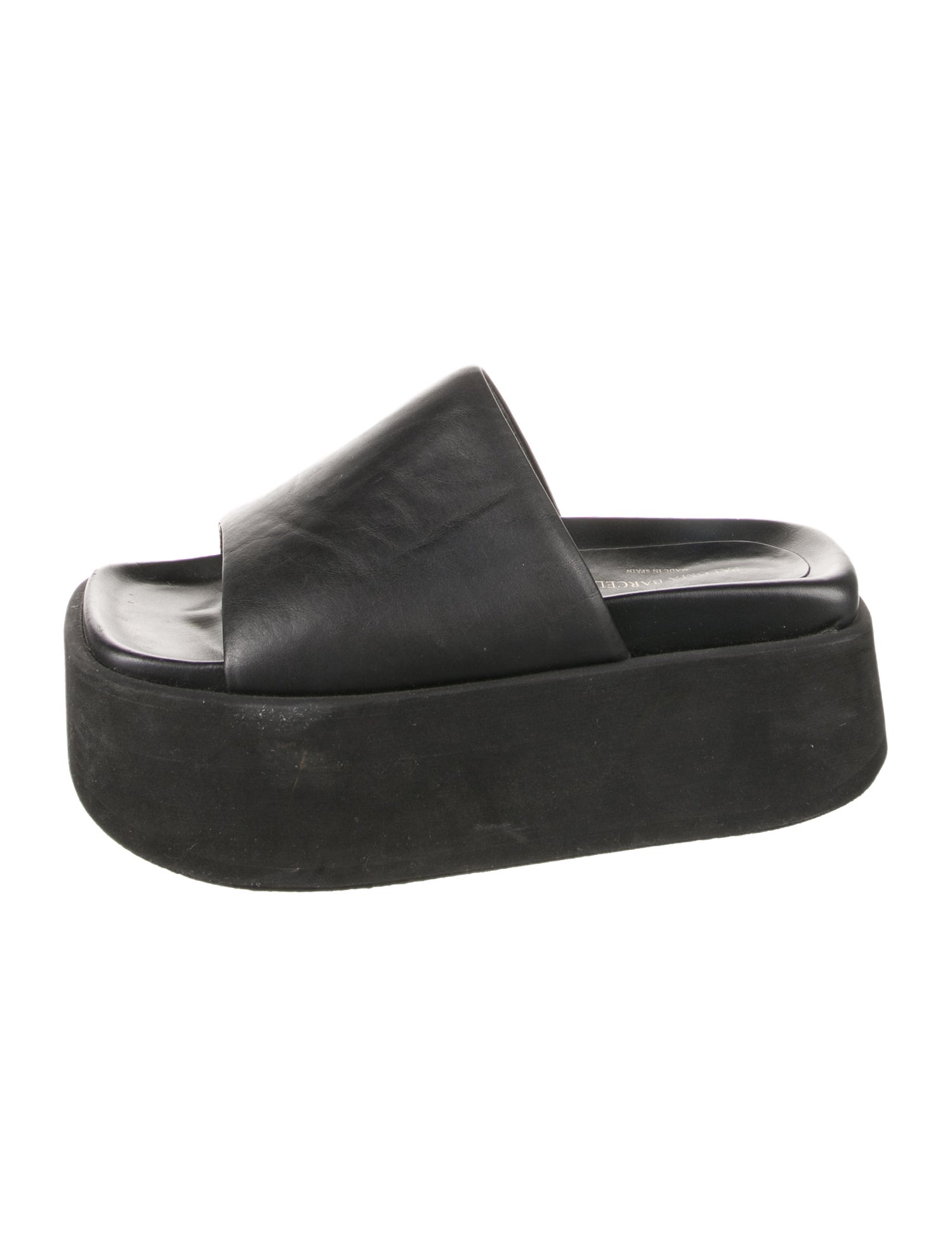 Paloma Barceló Leather Slides