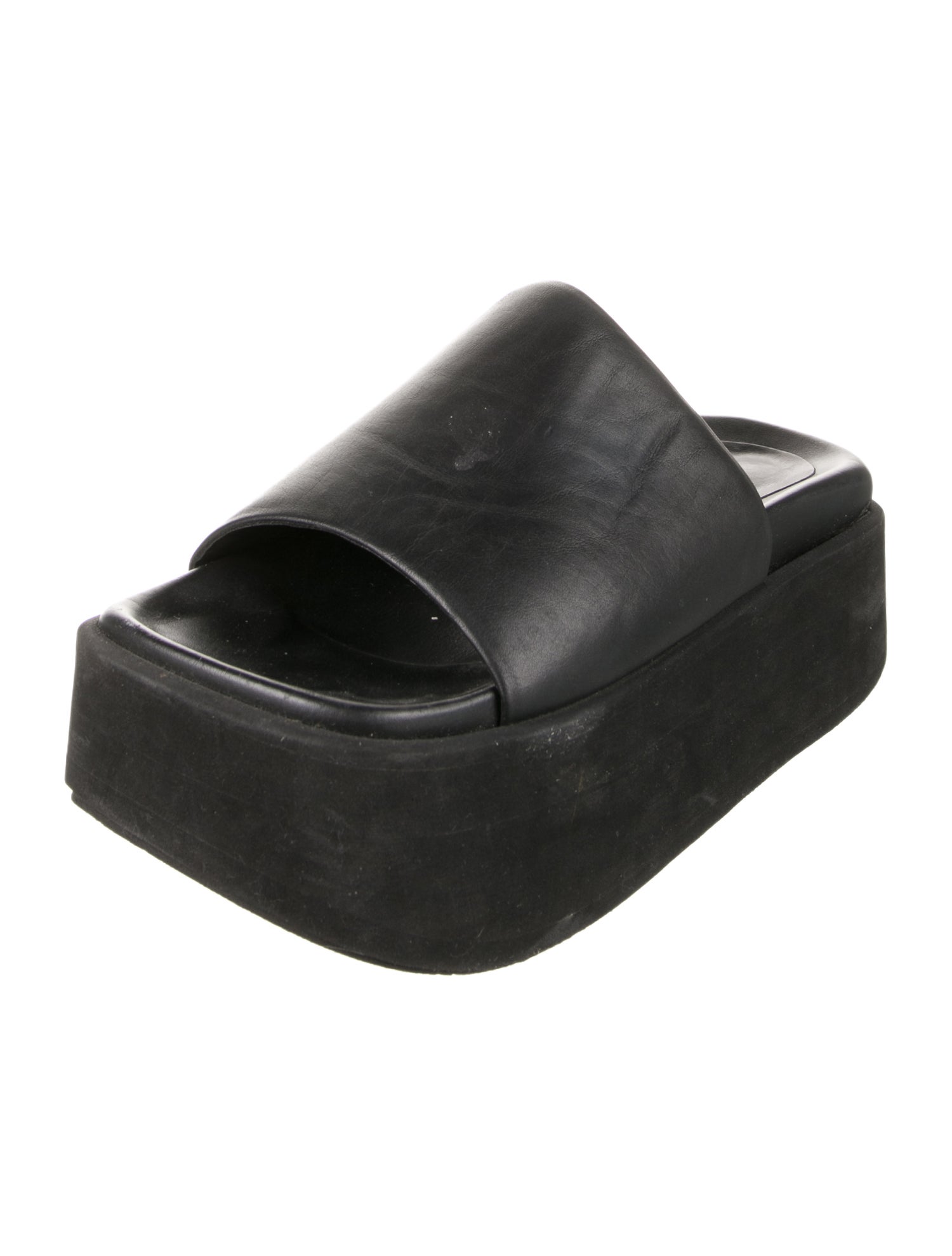 Paloma Barceló Leather Slides