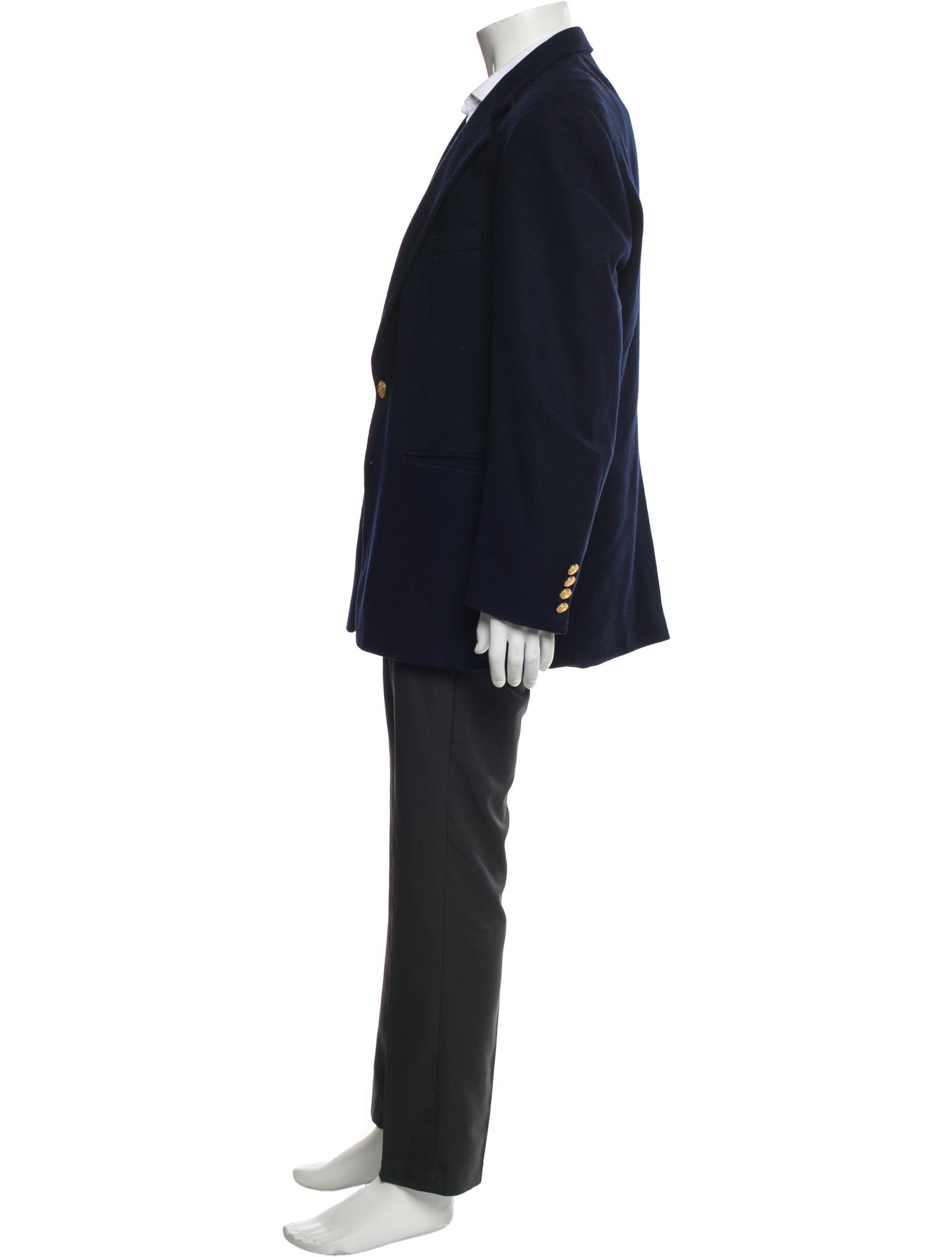 Polo University Club By Ralph Lauren Virgin Wool Overcoat